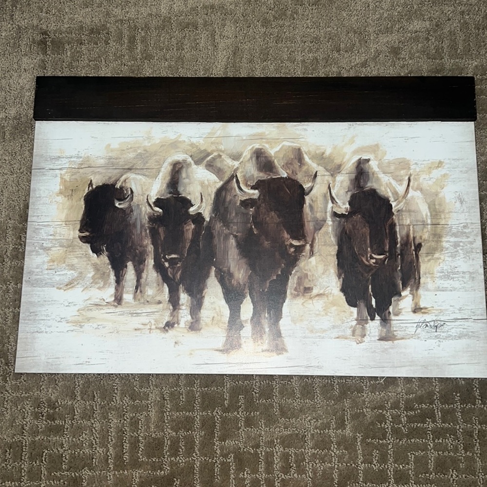 Bison sign